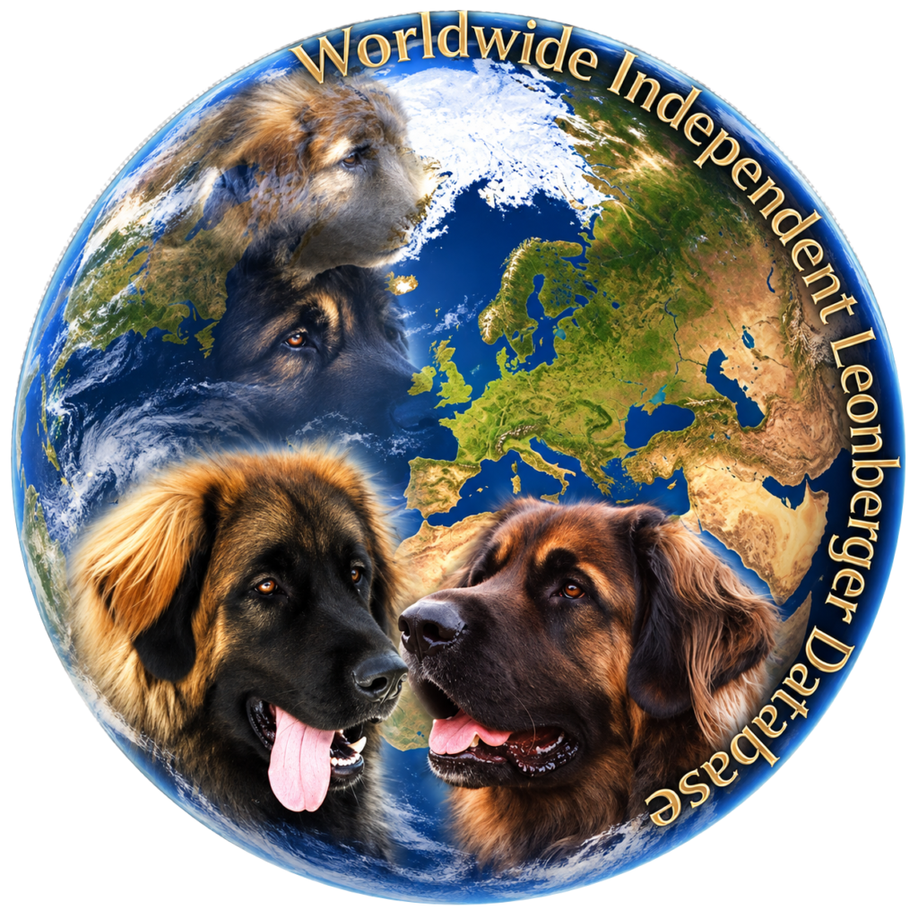 Worldwide Independent Leonberger Database : globe terrestre et Leonbergers